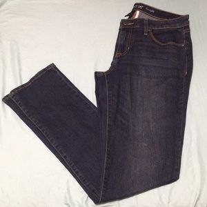 Straight leg jeans